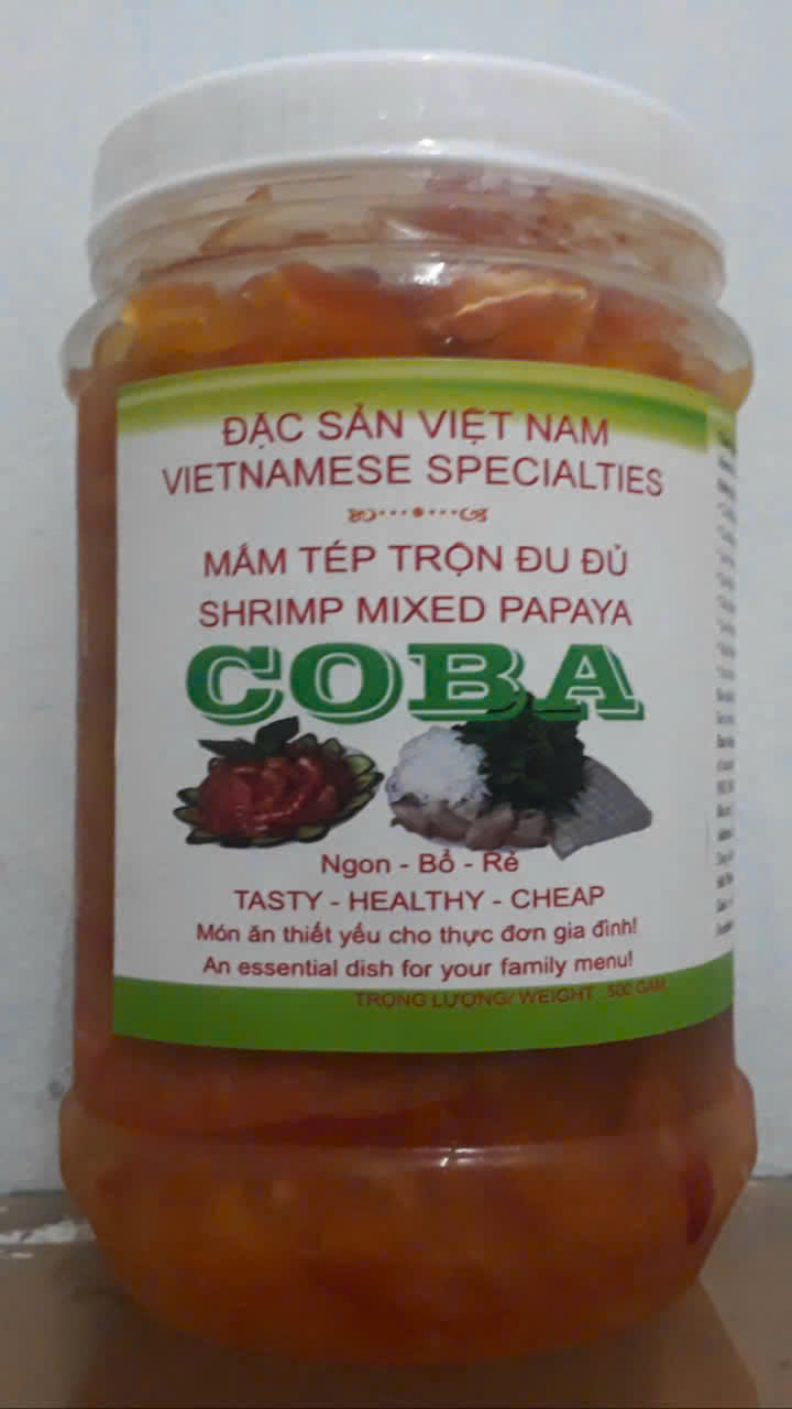 Mắm Tép Trộn Đu Đủ 500g